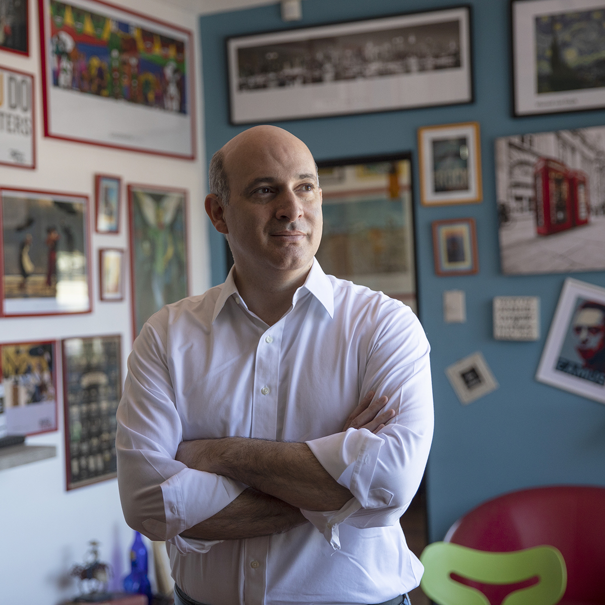 Luis Loria, head of IDEAS Labs, a think tank focused on increasing public participation in politics and policymaking in Costa Rica